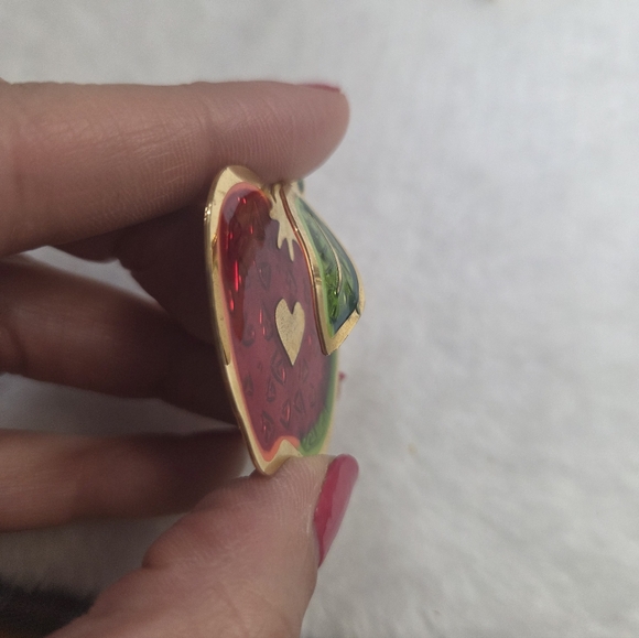 Colorful Apple Brooch - Picture 6 of 6